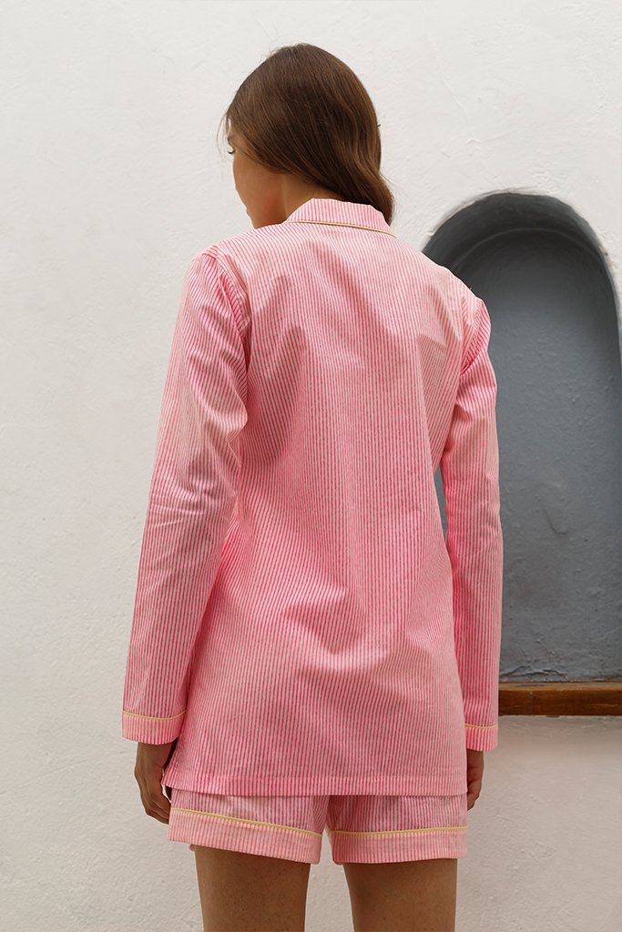 Aisha Lounge Shirt - Love The Pink Elephant