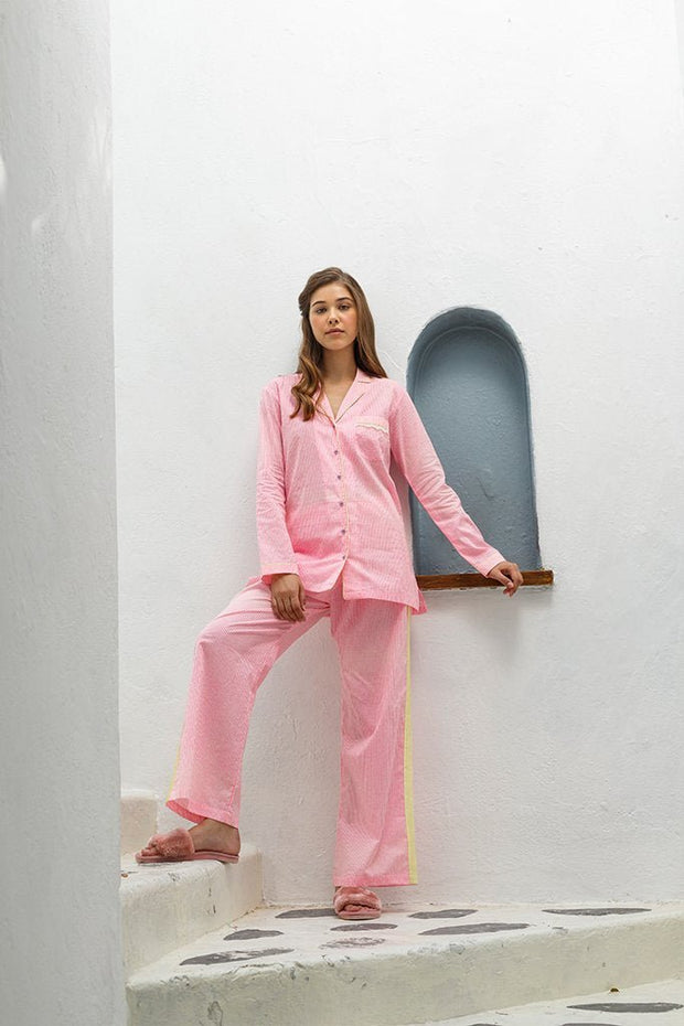Aisha Lounge Pajama - Full Jammies-Love The Pink Elephant