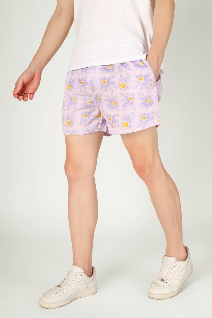 Button Daisy Shorts - Love The Pink Elephant