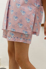 Coco Lounge Button Up Shirt - Love The Pink Elephant