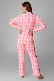 Pink Neon Therapy Jammies Set - Love The Pink Elephant