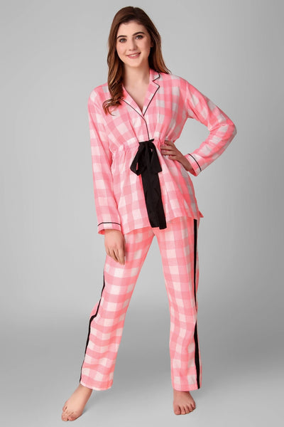 Pink Neon Therapy Jammies Set - Love The Pink Elephant
