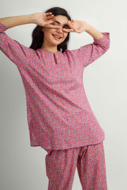 Planted Roots Pyjama Set - Full Jammies Set-Love The Pink Elephant