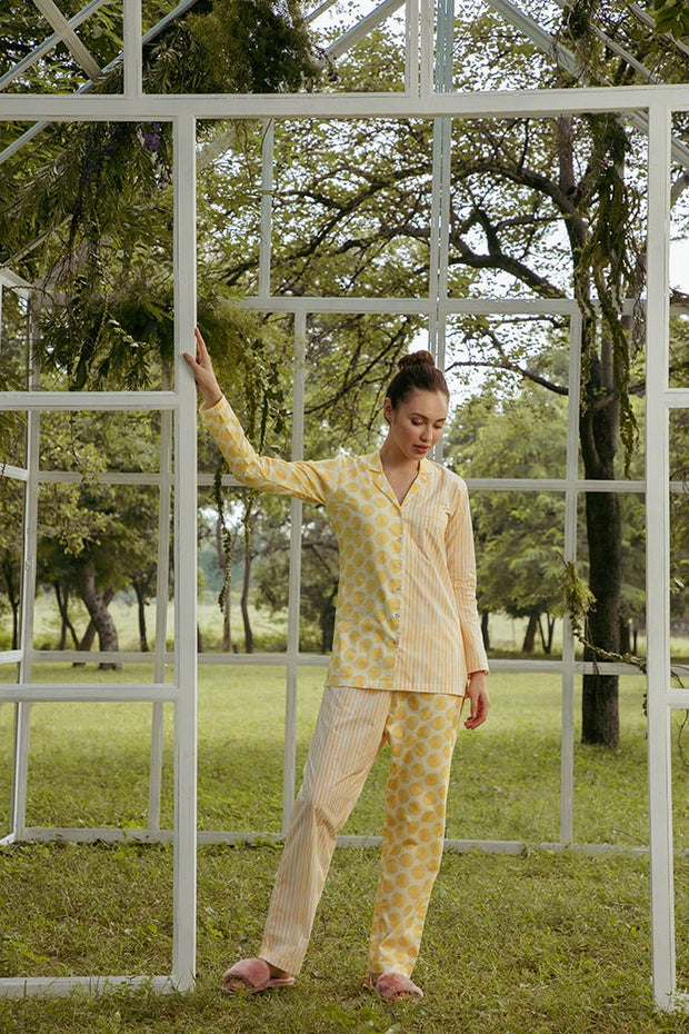 Sunshine Pajama Set - Full Jammies Set-Love The Pink Elephant