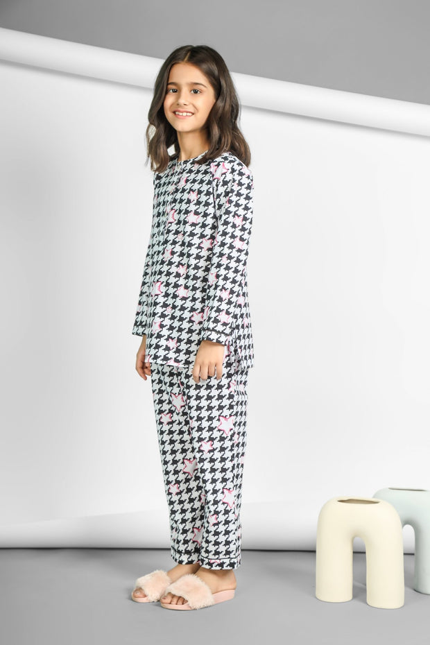 Twilight Sky Pyjama Set - -Love The Pink Elephant